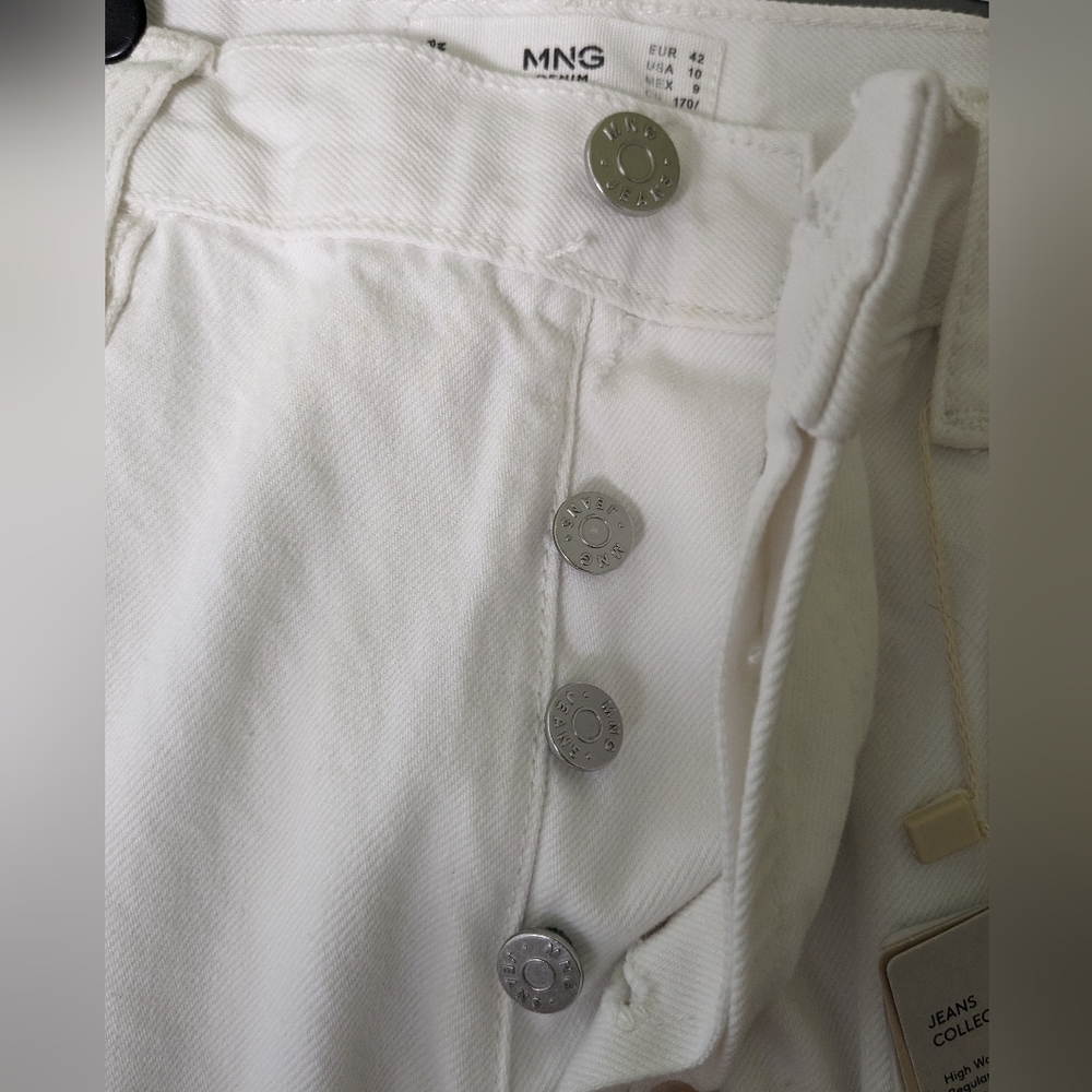 NWT Mango High-rise wideleg jeans - Picture 6 of 6